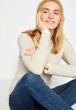 TOM TAILOR NEW OTTOMAN - Jumper - Dusty Alabaster Melange 12 TOM TAILOR NEW OTTOMAN - Jumper - Dusty Alabaster Melange -TOM TAILOR online store 348d18326bd84bf4acc6e2316bc675b8