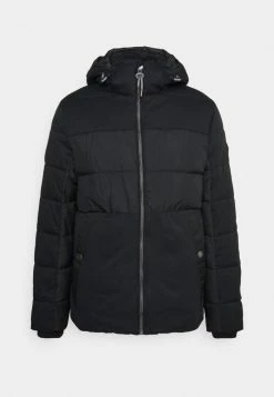 TOM TAILOR MIX PUFFER JACKET - Winter Jacket - Black -TOM TAILOR online store 35db5955d2634d2486304cd2ec9c0107