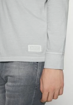 TOM TAILOR WASHED LONGSLEEVE - Long Sleeved Top - Rough Grey 13 TOM TAILOR WASHED LONGSLEEVE - Long Sleeved Top - Rough Grey -TOM TAILOR online store 363058015810486392d6fd90d17d5580