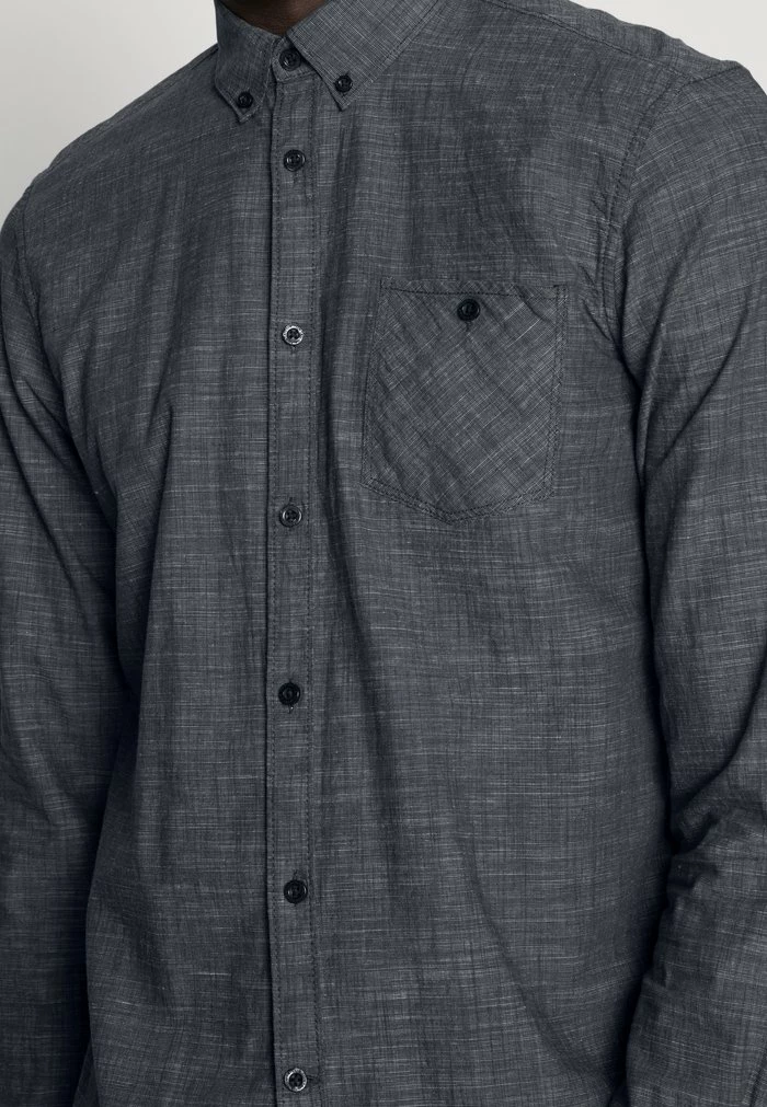 TOM TAILOR RAY SLUB FIL A FIL - Shirt - Sapphire Blue 7 TOM TAILOR RAY SLUB FIL A FIL - Shirt - Sapphire Blue - Image 5