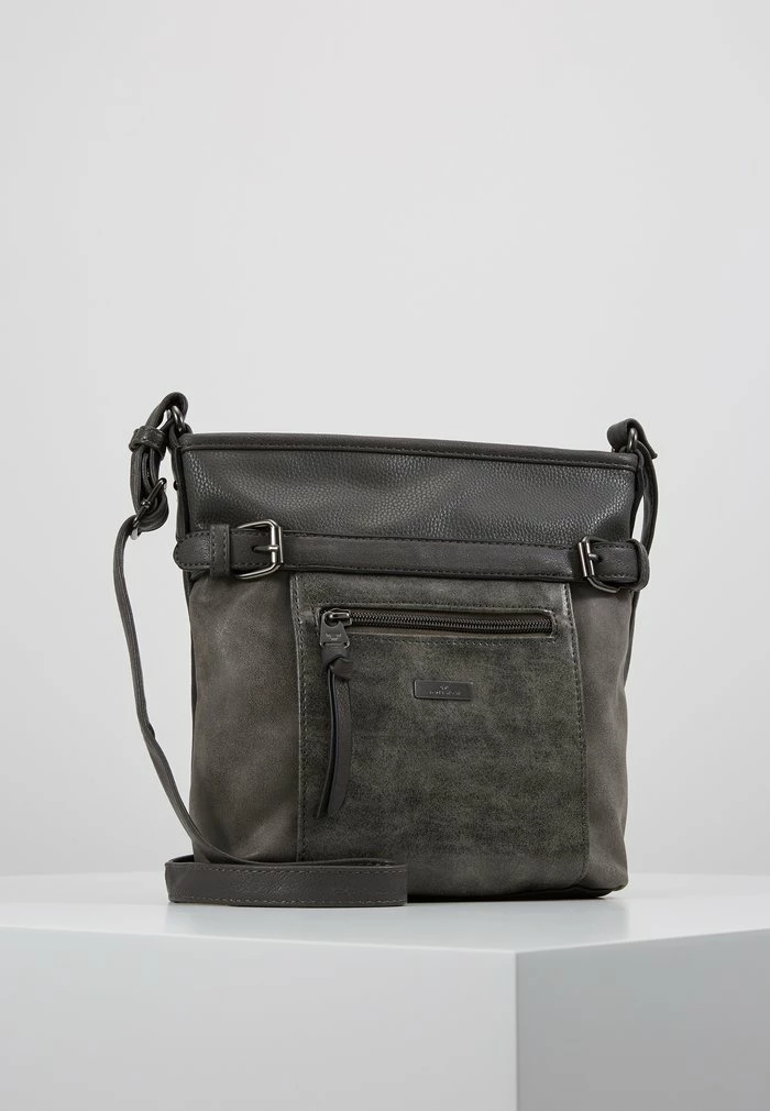 TOM TAILOR JUNA CROSS BAG - Across Body Bag - Grau 3 TOM TAILOR JUNA CROSS BAG - Across Body Bag - Grau