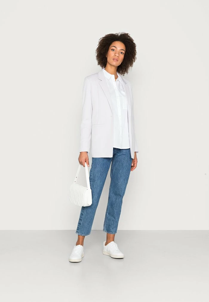 TOM TAILOR BLOUSE POPLIN - Blouse - White 4 TOM TAILOR BLOUSE POPLIN - Blouse - White - Image 2