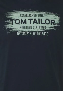 TOM TAILOR Print T-shirt - Sky Captain Blue -TOM TAILOR online store 37790c43ea9f419f9925dd1c721645af