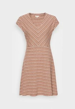 TOM TAILOR COLORFUL DRESS - Day Dress - Orange Structure 10 TOM TAILOR COLORFUL DRESS - Day Dress - Orange Structure -TOM TAILOR online store 37cd1068c96a4eb5b276ec57eb8582b8