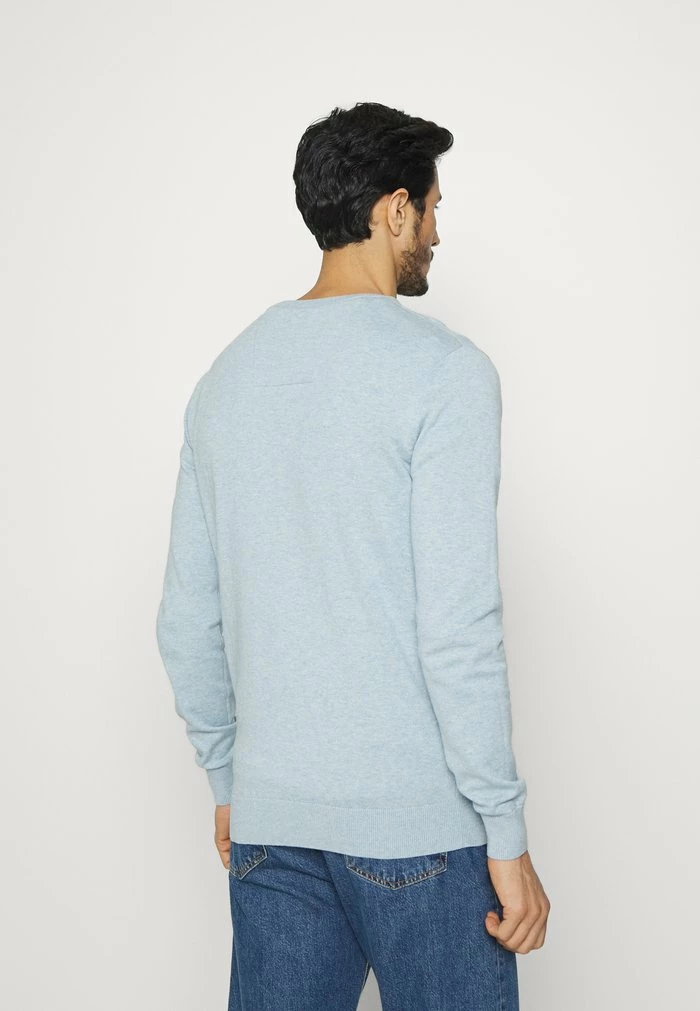 TOM TAILOR BASIC - Jumper - Blue Melange 5 TOM TAILOR BASIC - Jumper - Blue Melange - Image 3