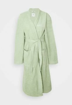 TOM TAILOR BASIC KIMONO UNISEX - Dressing Gown - Eucalyptus