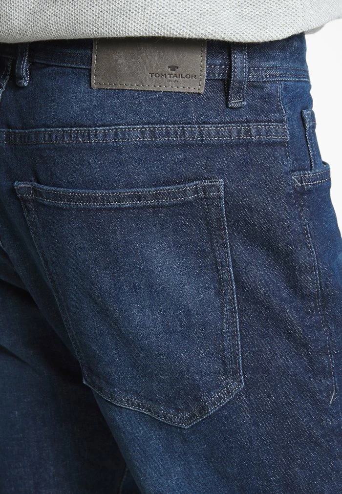 TOM TAILOR MARVIN - Straight Leg Jeans - Dark Stone Wash Denim Blue 8 TOM TAILOR MARVIN - Straight Leg Jeans - Dark Stone Wash Denim Blue - Image 6