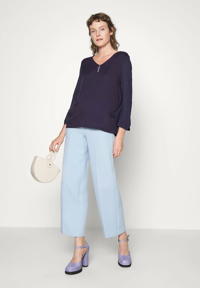 TOM TAILOR Long Sleeved Top - Navy Midnight Blue 4 TOM TAILOR Long Sleeved Top - Navy Midnight Blue - Image 2