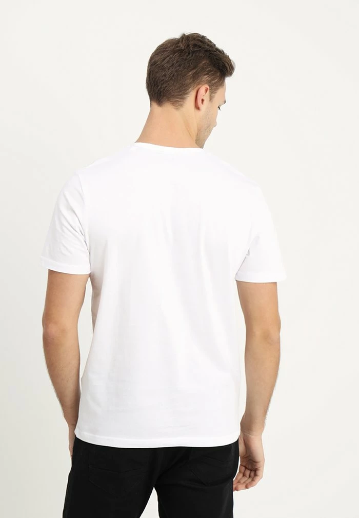 TOM TAILOR LOGO TEE - Print T-shirt - White 5 TOM TAILOR LOGO TEE - Print T-shirt - White - Image 3