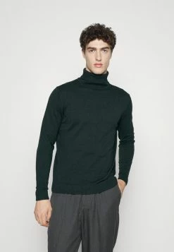 TOM TAILOR Jumper - Dark Gable Green Melange