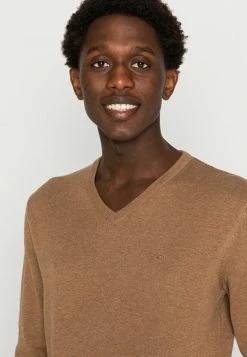 TOM TAILOR BASIC - Jumper - Havana Brown Melange 11 TOM TAILOR BASIC - Jumper - Havana Brown Melange -TOM TAILOR online store 3b9b6a6a1f544ea3847262e1d1a2f85b