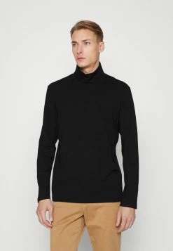 TOM TAILOR BASIC - Long Sleeved Top - Black