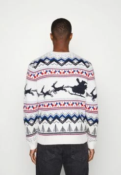 TOM TAILOR CHRISTMAS - Jumper - White -TOM TAILOR online store 3dfac6eb4cb84550896d4581cba4b9f7
