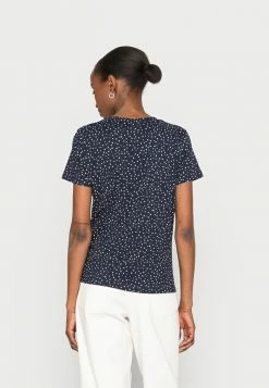 TOM TAILOR Print T-shirt - Navy Dot Design -TOM TAILOR online store 3e6a94c56b57401e8865913f085d8eab