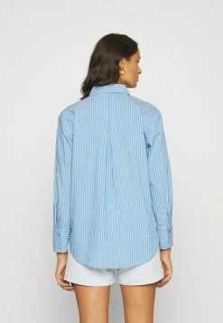TOM TAILOR BLOUSE - Button-down Blouse - Blue/white -TOM TAILOR online store 3f9c5b6069094601b78c1c2268359b88