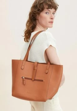 TOM TAILOR COGNAC - Tote Bag - Cognac