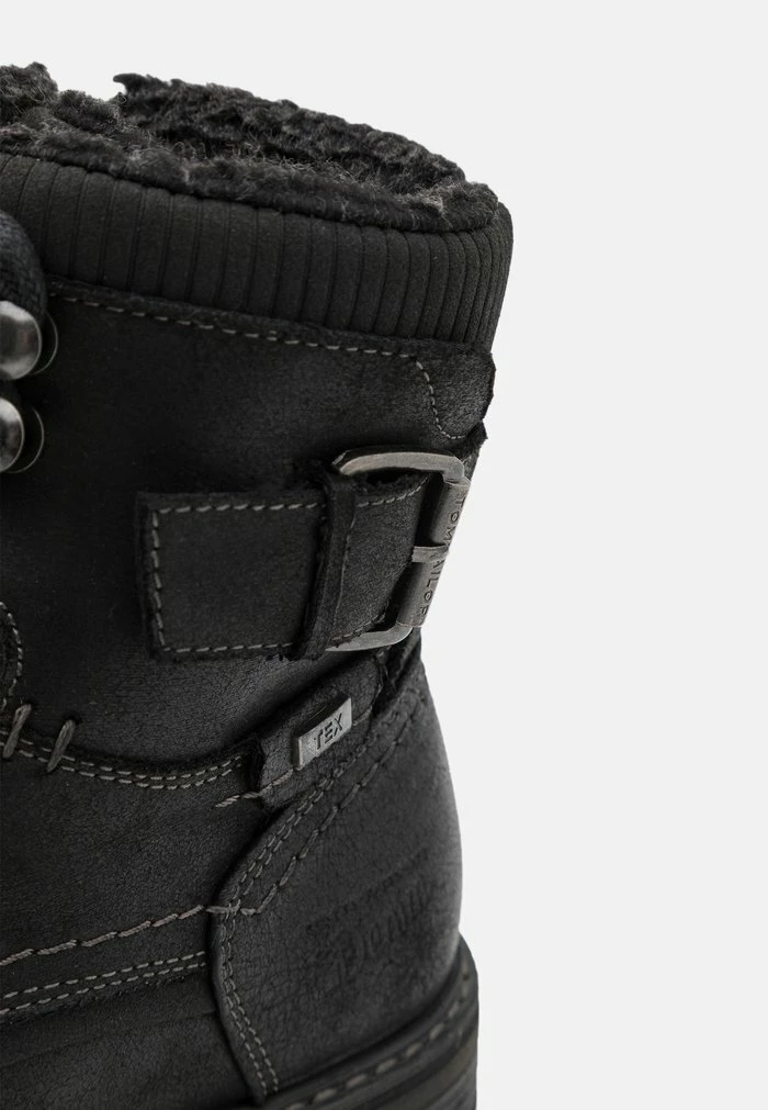 TOM TAILOR Lace-up Ankle Boots - Black 8 TOM TAILOR Lace-up Ankle Boots - Black - Image 6