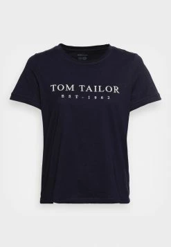 TOM TAILOR CREW NECK - Print T-shirt - Navy Midnight Blue 10 TOM TAILOR CREW NECK - Print T-shirt - Navy Midnight Blue -TOM TAILOR online store 41a8a6749fbb43adae0a314f89538f58