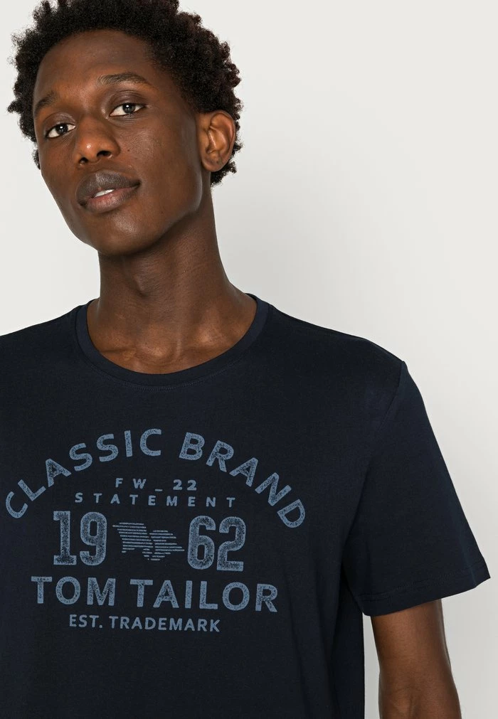 TOM TAILOR PRINTED - Print T-shirt - Sky Captain Blue 7 TOM TAILOR PRINTED - Print T-shirt - Sky Captain Blue - Image 5