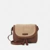 TOM TAILOR LARI WINTER FLAP BAG NO ZIP - Across Body Bag - Mixed Cognac -TOM TAILOR online store 42971cc18567406dbcc5f1f59b015441