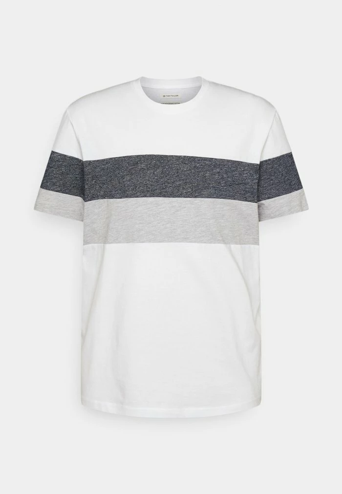 TOM TAILOR Print T-shirt - White 6 TOM TAILOR Print T-shirt - White - Image 4