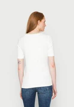 TOM TAILOR COLORED COLLAR - Basic T-shirt - Whisper White 9 TOM TAILOR COLORED COLLAR - Basic T-shirt - Whisper White -TOM TAILOR online store 42c2ce31f43c4568871720e9734f35dd