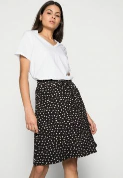 TOM TAILOR SKIRT - A-line Skirt - Black 10 TOM TAILOR SKIRT - A-line Skirt - Black -TOM TAILOR online store 448e578aa24748c4b9b91399335e95c9