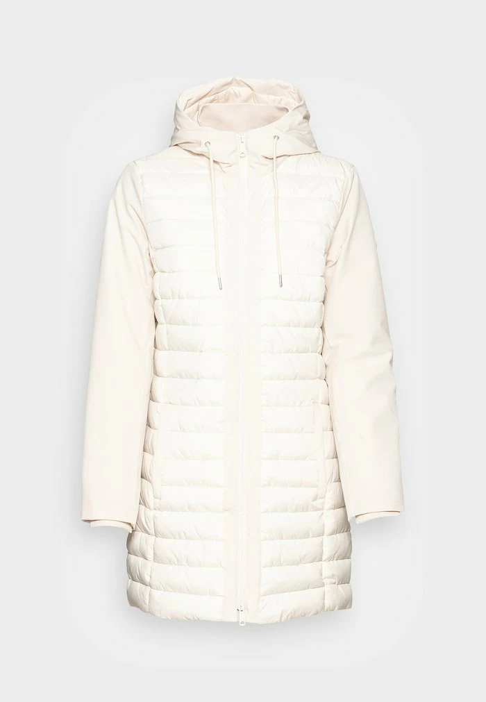 TOM TAILOR HYBRID COAT - Winter Coat - Soft Buttercream 6 TOM TAILOR HYBRID COAT - Winter Coat - Soft Buttercream - Image 4