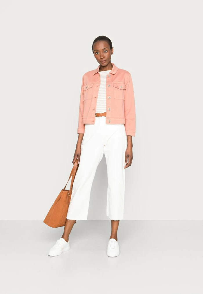 TOM TAILOR Denim Jacket - Nude Rose 4 TOM TAILOR Denim Jacket - Nude Rose - Image 2