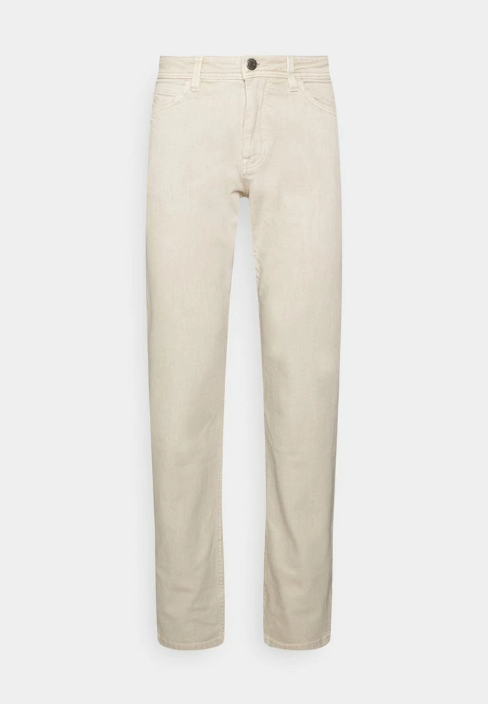 TOM TAILOR COLOURED - Straight Leg Jeans - Light Cashew Beige 3 TOM TAILOR COLOURED - Straight Leg Jeans - Light Cashew Beige