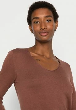 TOM TAILOR BASIC V NECK - Jumper - Grounded Brown 11 TOM TAILOR BASIC V NECK - Jumper - Grounded Brown -TOM TAILOR online store 4777f12300074087a1e7b38179af9db4