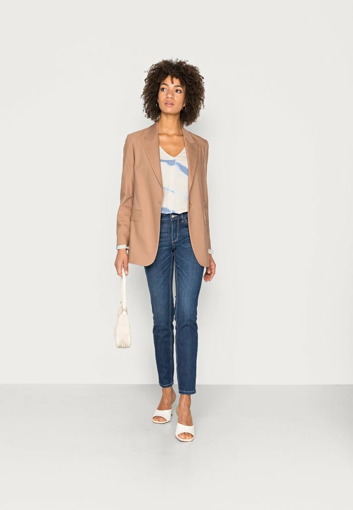 TOM TAILOR ALEXA SLIM - Slim Fit Jeans - Dark Stone Wash Denim 4 TOM TAILOR ALEXA SLIM - Slim Fit Jeans - Dark Stone Wash Denim - Image 2