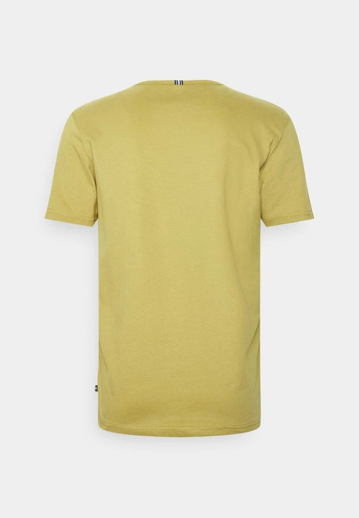 TOM TAILOR PEACHED V NECK - Basic T-shirt - Wooden Moss Green 4 TOM TAILOR PEACHED V NECK - Basic T-shirt - Wooden Moss Green - Image 2