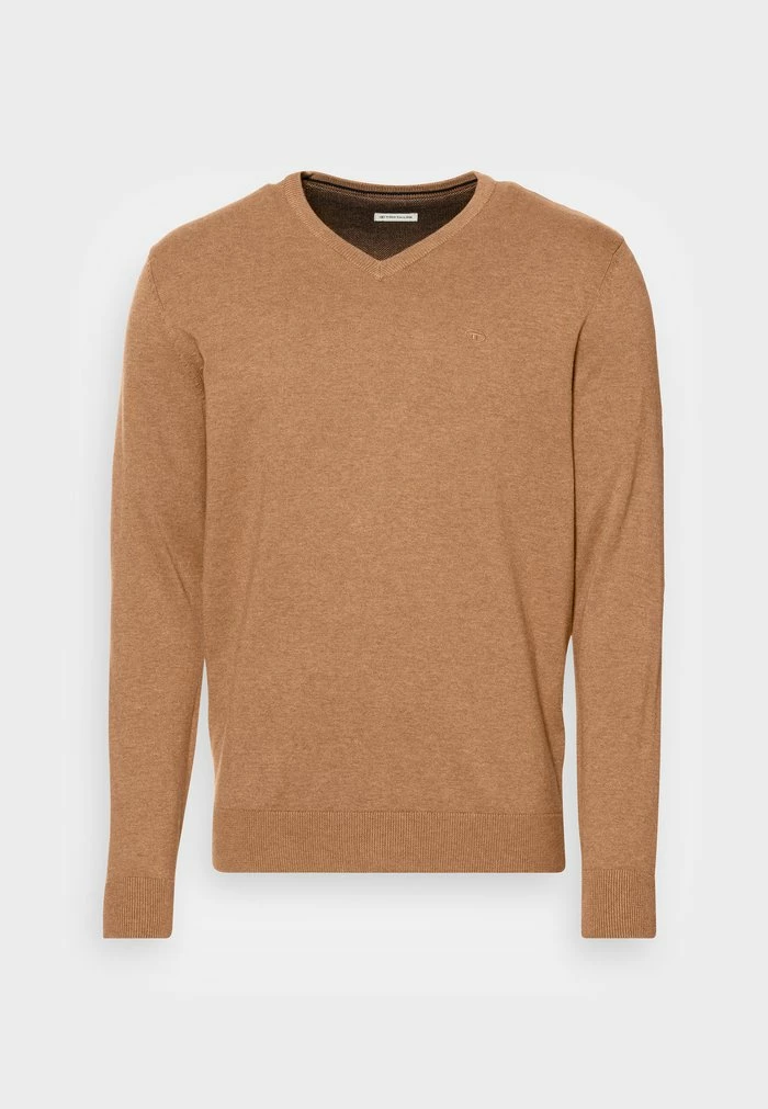 TOM TAILOR BASIC - Jumper - Havana Brown Melange 6 TOM TAILOR BASIC - Jumper - Havana Brown Melange - Image 4