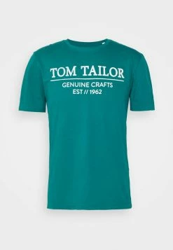 TOM TAILOR Print T-shirt - Rough Green -TOM TAILOR online store 492810455cbd44efbfbbf03f0effccc2