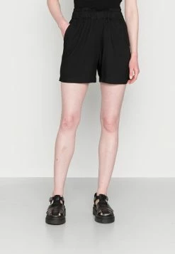 TOM TAILOR PANTS LOOSE FIT - Shorts - Deep Black