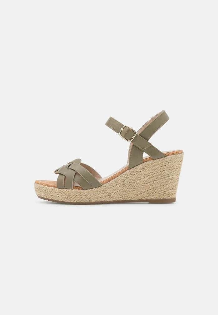 TOM TAILOR Platform Sandals - Khaki 4 TOM TAILOR Platform Sandals - Khaki - Image 2