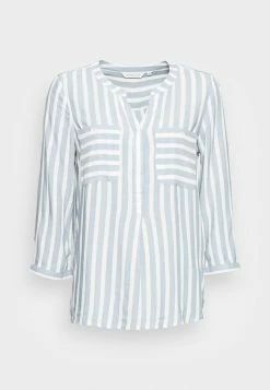 TOM TAILOR Blouse - Faded Blue Offwhite Stripe -TOM TAILOR online store 4af872e675684c609851ff065d10fe33
