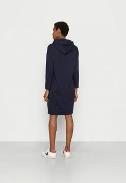 TOM TAILOR WITH HOOD - Day Dress - Navy Midnight Blue -TOM TAILOR online store 4be5cf503a254451a4193a09e12bf251