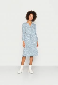 TOM TAILOR Day Dress - Blue Dotted Design