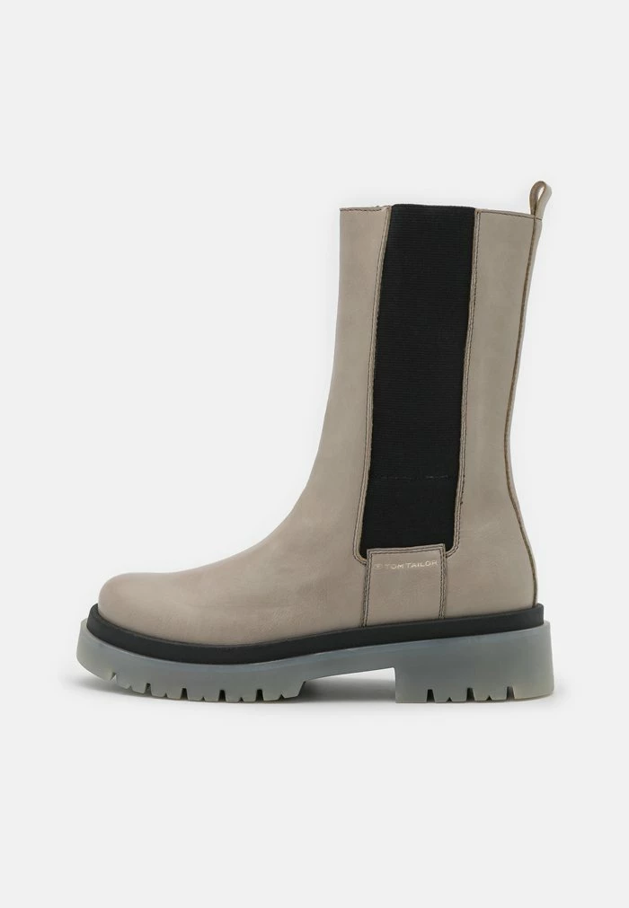 TOM TAILOR Platform Boots - Stone 4 TOM TAILOR Platform Boots - Stone - Image 2