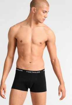 TOM TAILOR 3 PACK - Pants - Black