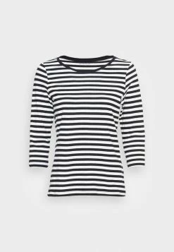 TOM TAILOR STRIPED - Long Sleeved Top - Navy -TOM TAILOR online store 4fa38b9c299c4f7a98448ec20f4c4217