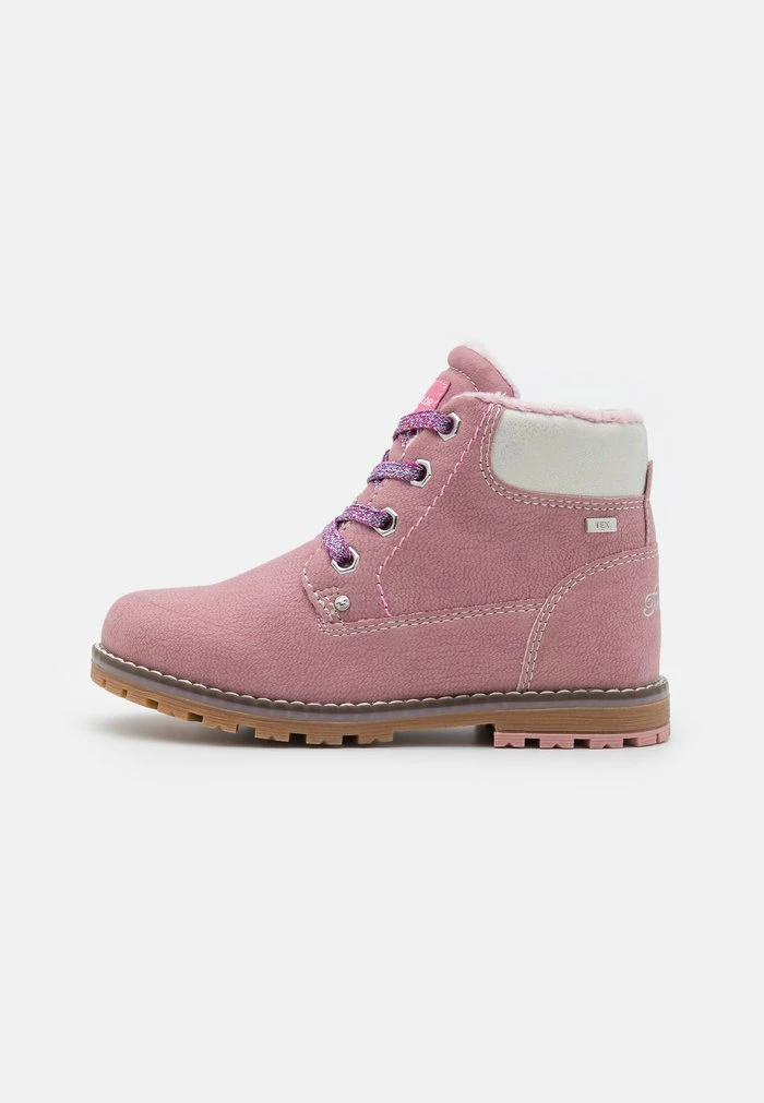 TOM TAILOR Lace-up Ankle Boots - Rose 3 TOM TAILOR Lace-up Ankle Boots - Rose