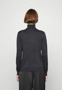 TOM TAILOR BASIC TURTLENECK - Jumper - Evident Anthracite Melange -TOM TAILOR online store 505f70ffd6384a859b2b46cd8625ec20