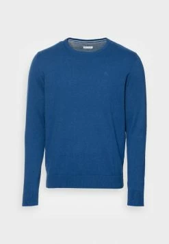 TOM TAILOR BASIC CREW NECK SWEATER - Jumper - Night Sky Blue Melange 10 TOM TAILOR BASIC CREW NECK SWEATER - Jumper - Night Sky Blue Melange -TOM TAILOR online store 516dfdc4162a4db3a19ee1092899f0d5