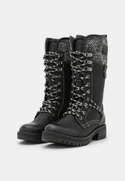 TOM TAILOR Lace-up Boots - Black 10 TOM TAILOR Lace-up Boots - Black -TOM TAILOR online store 51839d060cc843aea153311ab7224bc3