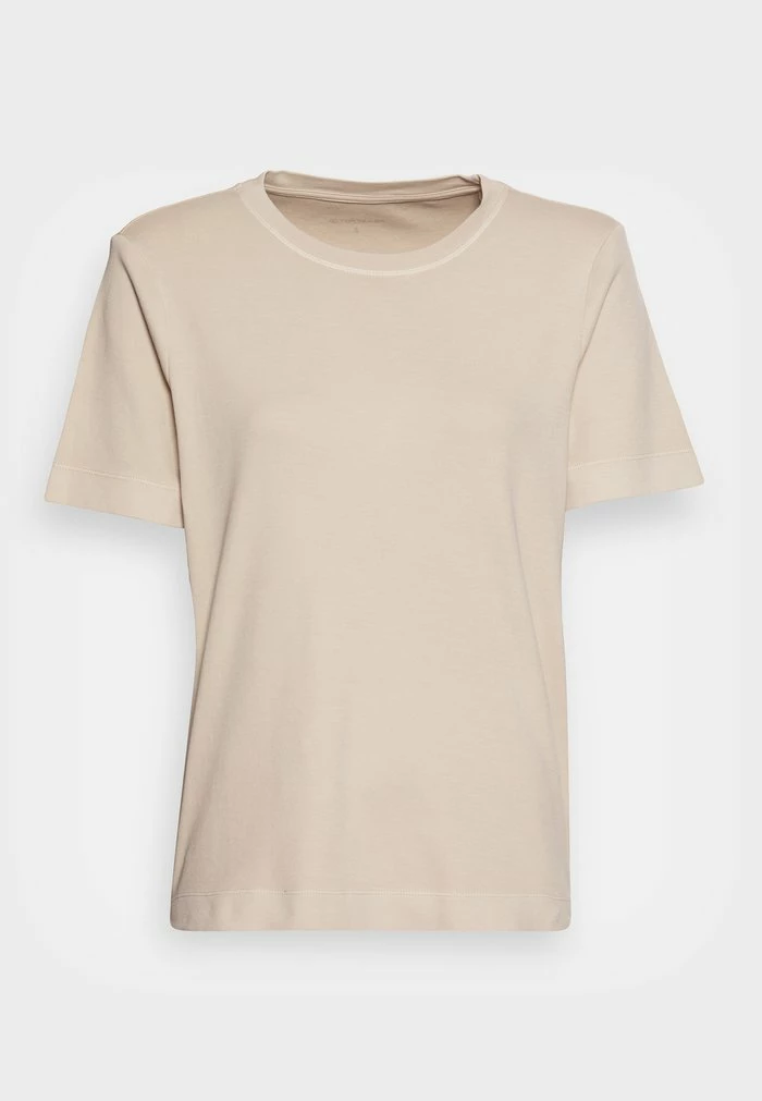 TOM TAILOR PLAIN WASHED - Basic T-shirt - Light Cashew Beige 6 TOM TAILOR PLAIN WASHED - Basic T-shirt - Light Cashew Beige - Image 4
