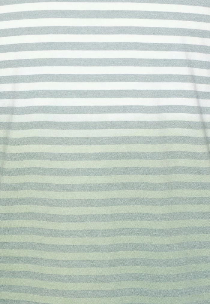 TOM TAILOR STRIPED LONGSLEEVE WITH DIPDYE - Long Sleeved Top - Smoke Green 5 TOM TAILOR STRIPED LONGSLEEVE WITH DIPDYE - Long Sleeved Top - Smoke Green - Image 3