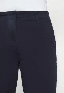 TOM TAILOR MIA SLIM - Trousers - Navy Midnight Blue -TOM TAILOR online store 529bb101ef454e838b8cfe0d0a2405f1